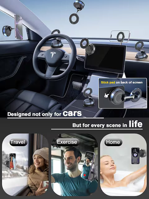 Magnetic Suction Car Phone Mount