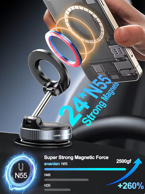Magnetic Suction Car Phone Mount