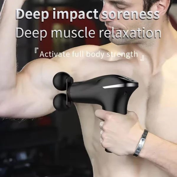 Electric Double Muscle Massager Gun ⚡