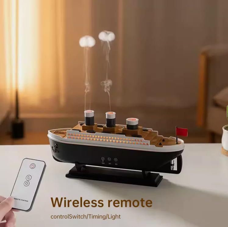 Titanic Steam Ship Design Humidifier &amp; Diffuser 🌊✨