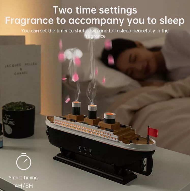 Titanic Steam Ship Design Humidifier &amp; Diffuser 🌊✨